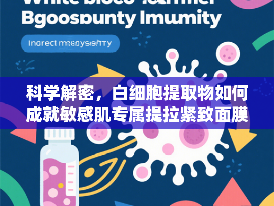 科学解密，白细胞提取物如何成就敏感肌专属提拉紧致面膜？