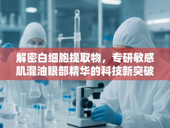 解密白细胞提取物，专研敏感肌混油眼部精华的科技新突破