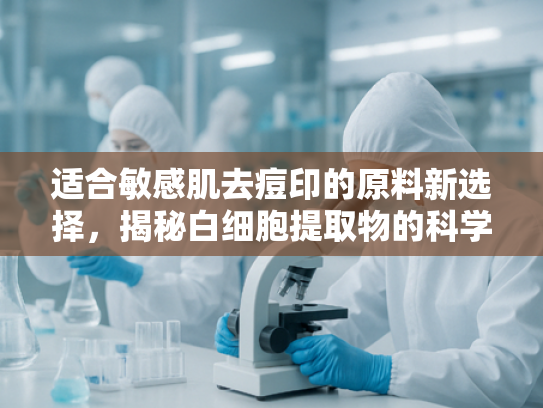 适合敏感肌去痘印的原料新选择，揭秘白细胞提取物的科学护肤力量