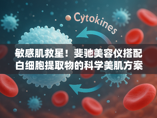 敏感肌救星！斐驰美容仪搭配白细胞提取物的科学美肌方案
