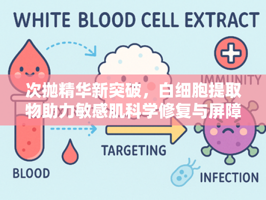 次抛精华新突破，白细胞提取物助力敏感肌科学修复与屏障重建