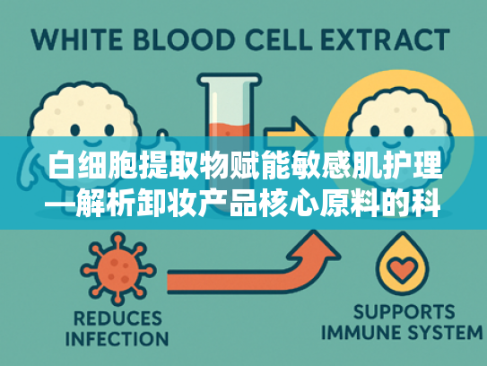 白细胞提取物赋能敏感肌护理—解析卸妆产品核心原料的科技突破