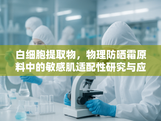 白细胞提取物，物理防晒霜原料中的敏感肌适配性研究与应用前景