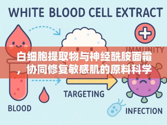 白细胞提取物与神经酰胺面霜，协同修复敏感肌的原料科学解析