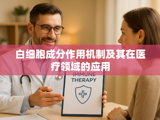 白细胞成分作用机制及其在医疗领域的应用