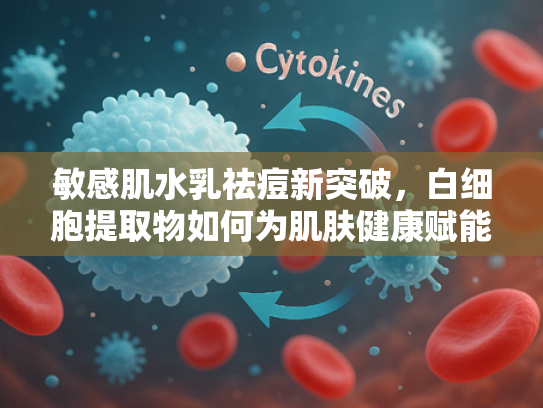 敏感肌水乳祛痘新突破，白细胞提取物如何为肌肤健康赋能