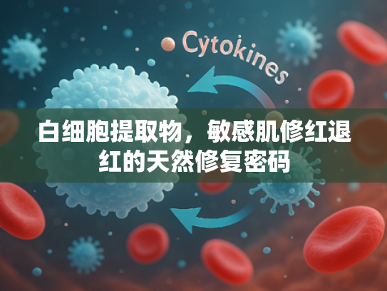 白细胞提取物，敏感肌修红退红的天然修复密码