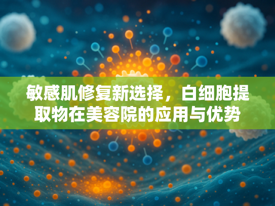 敏感肌修复新选择，白细胞提取物在美容院的应用与优势