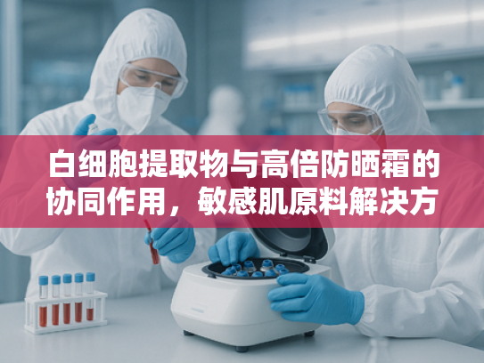 白细胞提取物与高倍防晒霜的协同作用，敏感肌原料解决方案新突破