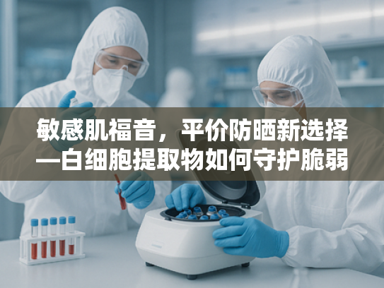 敏感肌福音，平价防晒新选择—白细胞提取物如何守护脆弱肌肤