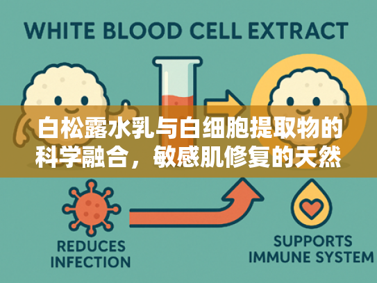 白松露水乳与白细胞提取物的科学融合，敏感肌修复的天然原料解决方案