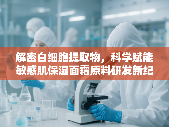 解密白细胞提取物，科学赋能敏感肌保湿面霜原料研发新纪元