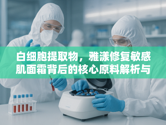 白细胞提取物，雅漾修复敏感肌面霜背后的核心原料解析与产业价值