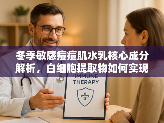 冬季敏感痘痘肌水乳核心成分解析，白细胞提取物如何实现舒缓修护与长效滋养