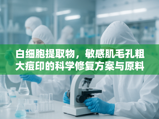 白细胞提取物，敏感肌毛孔粗大痘印的科学修复方案与原料应用解析