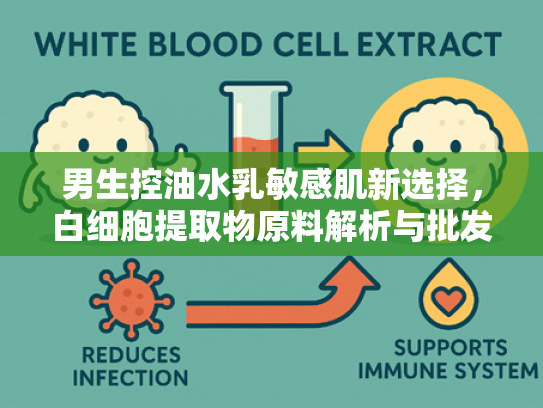 男生控油水乳敏感肌新选择，白细胞提取物原料解析与批发指南