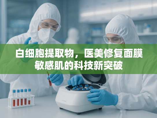 白细胞提取物，医美修复面膜敏感肌的科技新突破