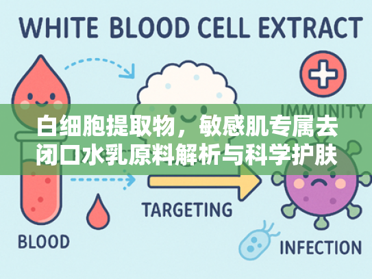 白细胞提取物，敏感肌专属去闭口水乳原料解析与科学护肤方案