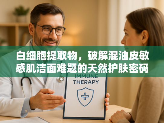 白细胞提取物，破解混油皮敏感肌洁面难题的天然护肤密码