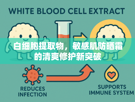 白细胞提取物，敏感肌防晒霜的清爽修护新突破