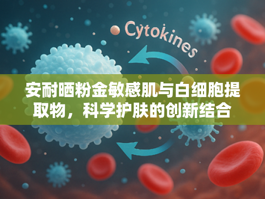 安耐晒粉金敏感肌与白细胞提取物，科学护肤的创新结合