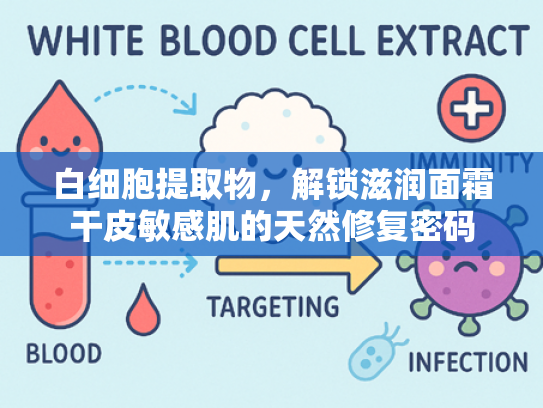 白细胞提取物，解锁滋润面霜干皮敏感肌的天然修复密码