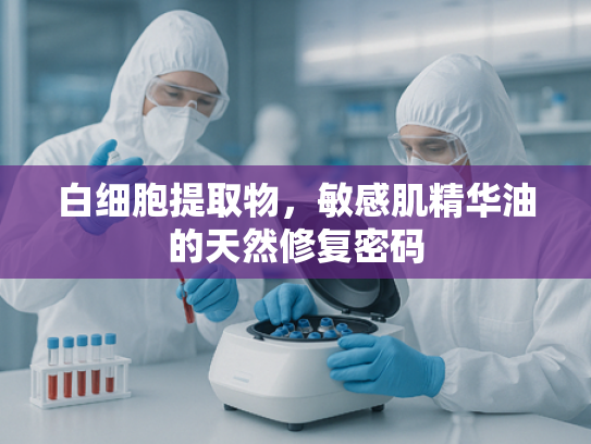 白细胞提取物，敏感肌精华油的天然修复密码