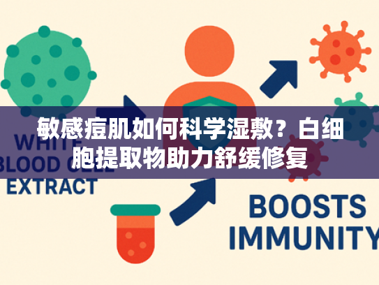 敏感痘肌如何科学湿敷？白细胞提取物助力舒缓修复