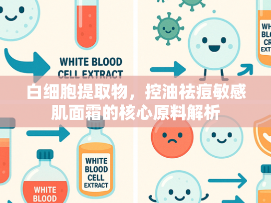 白细胞提取物，控油祛痘敏感肌面霜的核心原料解析
