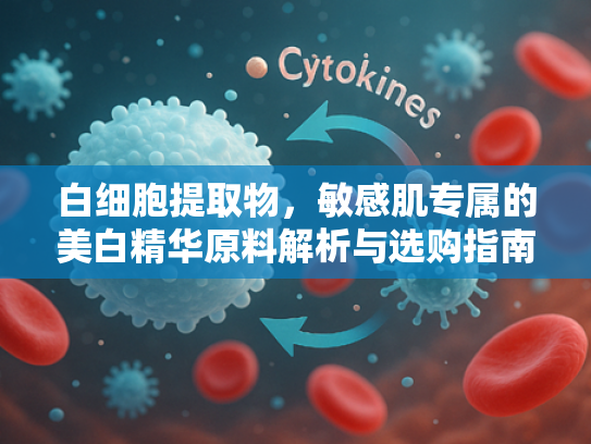 白细胞提取物，敏感肌专属的美白精华原料解析与选购指南