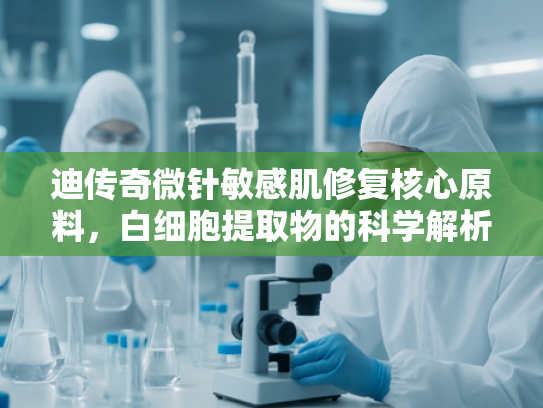 迪传奇微针敏感肌修复核心原料，白细胞提取物的科学解析与批发优势