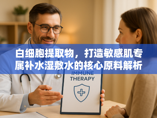 白细胞提取物，打造敏感肌专属补水湿敷水的核心原料解析