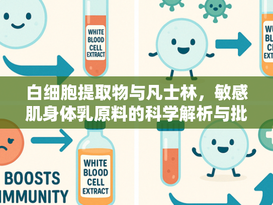 白细胞提取物与凡士林，敏感肌身体乳原料的科学解析与批发优势