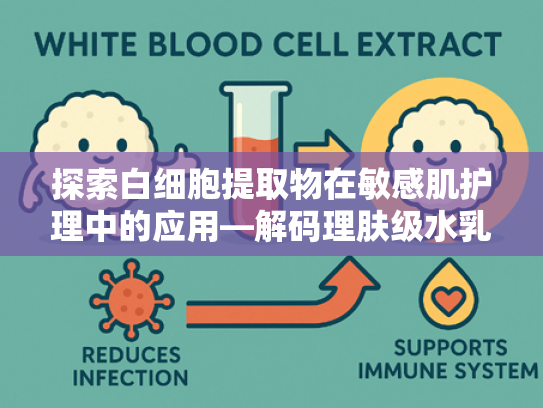 探索白细胞提取物在敏感肌护理中的应用—解码理肤级水乳原料核心