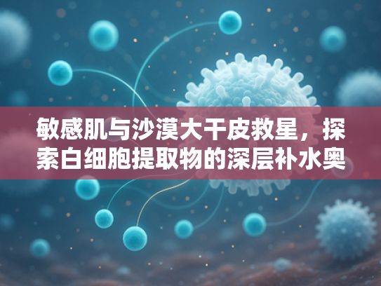 敏感肌与沙漠大干皮救星，探索白细胞提取物的深层补水奥秘