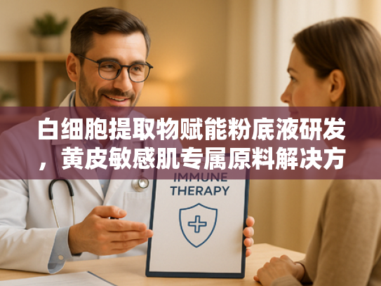 白细胞提取物赋能粉底液研发，黄皮敏感肌专属原料解决方案