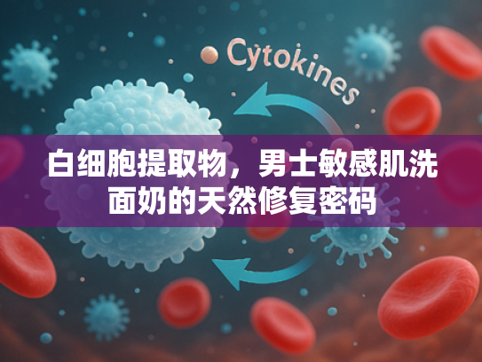 白细胞提取物，男士敏感肌洗面奶的天然修复密码