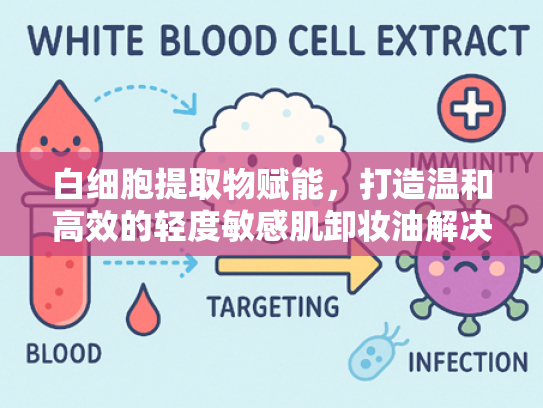白细胞提取物赋能，打造温和高效的轻度敏感肌卸妆油解决方案
