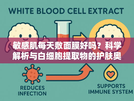 敏感肌每天敷面膜好吗？科学解析与白细胞提取物的护肤奥秘
