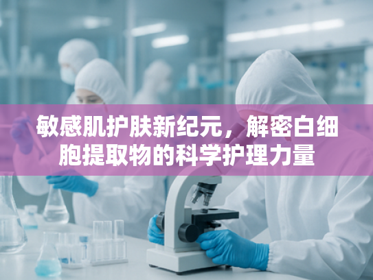 敏感肌护肤新纪元，解密白细胞提取物的科学护理力量