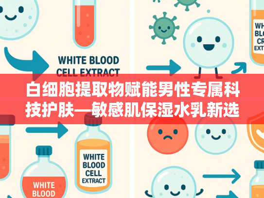 白细胞提取物赋能男性专属科技护肤—敏感肌保湿水乳新选择