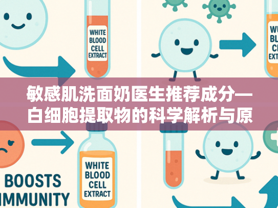敏感肌洗面奶医生推荐成分—白细胞提取物的科学解析与原料优势