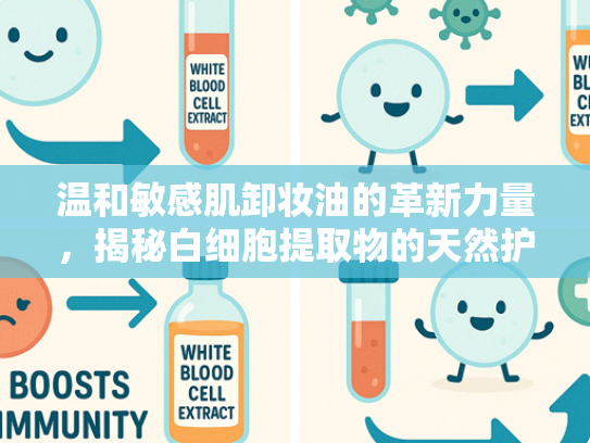 温和敏感肌卸妆油的革新力量，揭秘白细胞提取物的天然护肤奥秘