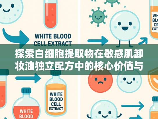探索白细胞提取物在敏感肌卸妆油独立配方中的核心价值与应用前景