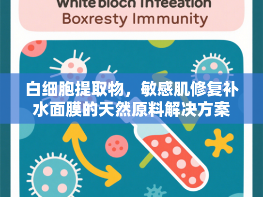 白细胞提取物，敏感肌修复补水面膜的天然原料解决方案