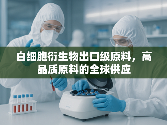 白细胞衍生物出口级原料，高品质原料的全球供应
