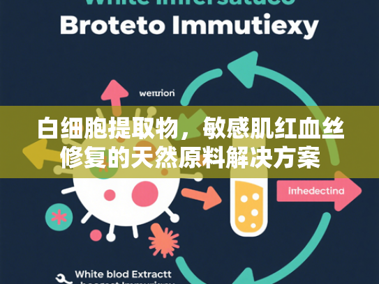 白细胞提取物，敏感肌红血丝修复的天然原料解决方案