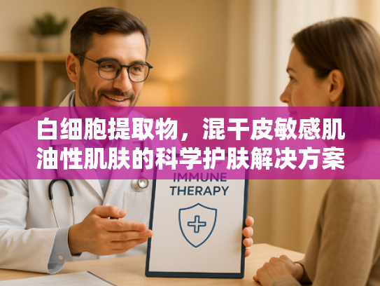 白细胞提取物，混干皮敏感肌油性肌肤的科学护肤解决方案
