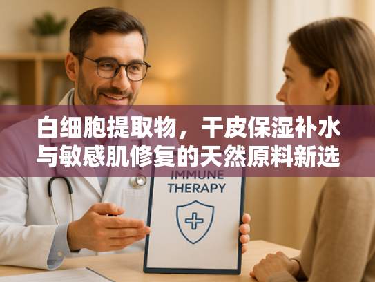 白细胞提取物，干皮保湿补水与敏感肌修复的天然原料新选择