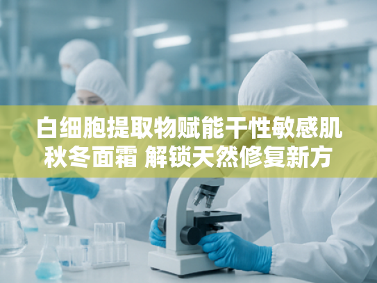 白细胞提取物赋能干性敏感肌秋冬面霜 解锁天然修复新方案